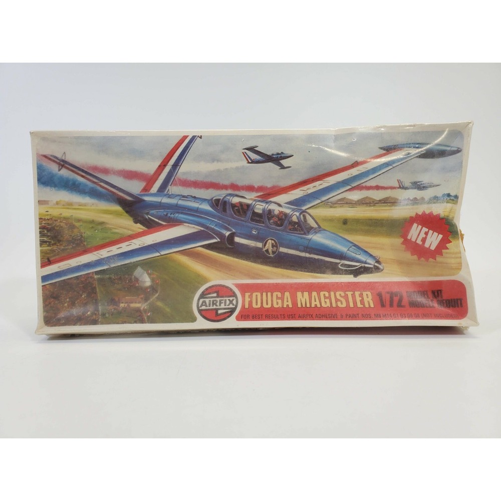 VTG Airfix 02047-5 Fouga‎ Magister Airplane Jet Plane 1/72 Scale Model Kit NW